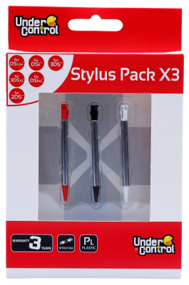 Stylus 3x Alu DSlite/DSi/DSiXL/3DS/3DSXL 