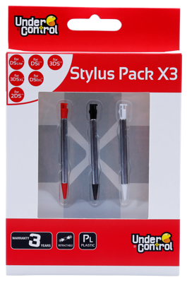 Stylus 3x Alu DSlite/DSi/DSiXL/3DS/3DSXL 