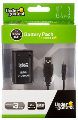 XBOX 360 Batéria čierna