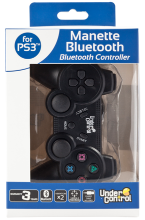 Ovládač Bluetooth PS3 čierny
