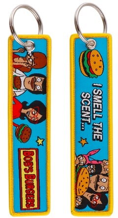 Klíčenka látková vyšívaná Bobs Burgers Klíčenka látková vyšívaná Bobs Burgers