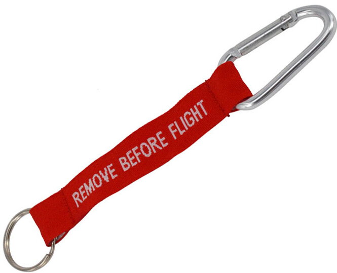 Klíčenka látková Remove Before Flight Klíčenka látková Remove Before Flight