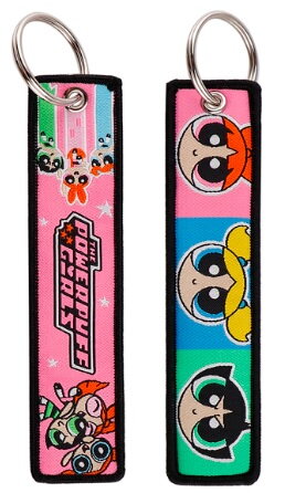 Klíčenka látková vyšívaná Powerpuff Girls Klíčenka látková vyšívaná Powerpuff Girls