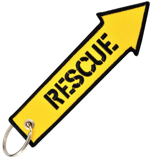 Klíčenka látková RESCUE Klíčenka látková RESCUE
