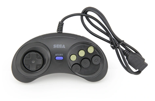 Sega megadrive 1 a megadrive 2 ovladač Sega megadrive 1 a megadrive 2 ovladač