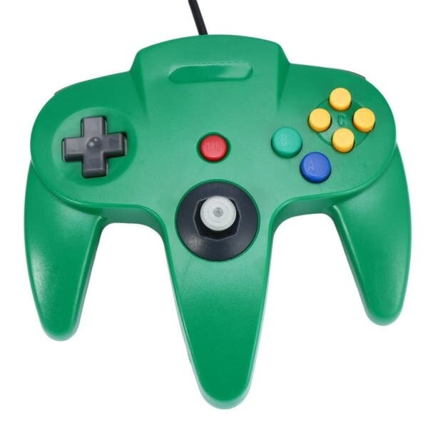 USB N64 Design PC ovladač - zelený USB N64 Design PC ovladač - zelený