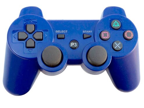 Ovladač PS3 Bluetooth modrý Ovladač PS3 Bluetooth modrý