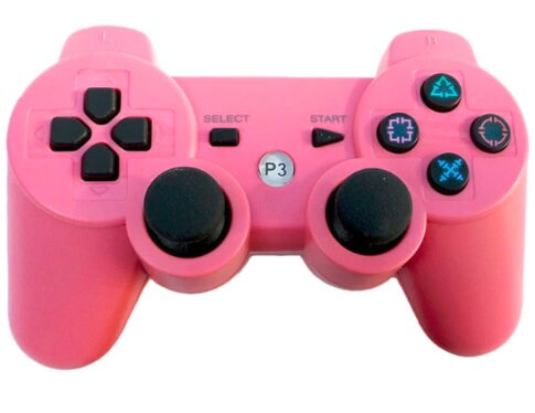 Ovladač PS3 Bluetooth růžový Ovladač PS3 Bluetooth růžový