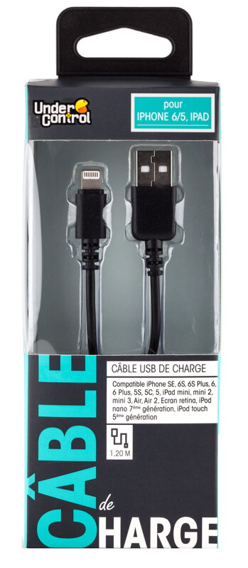 Nabíjací USB kábel pre iPhone 6/5 / iPad