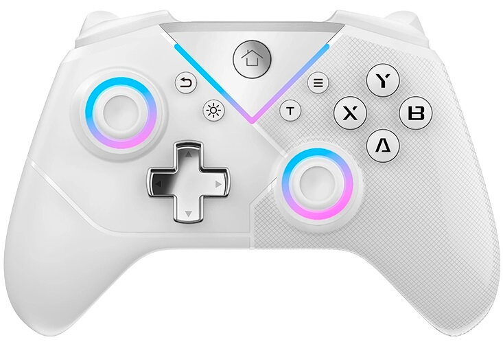 Nintendo Switch bezdrátový ovladač Elite bílý RGB Nintendo Switch bezdrátový ovladač Elite bílý RGB