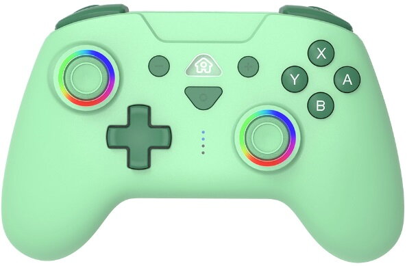 Nintendo Switch bezdrátový ovladač zelený RGB Nintendo Switch bezdrátový ovladač zelený RGB