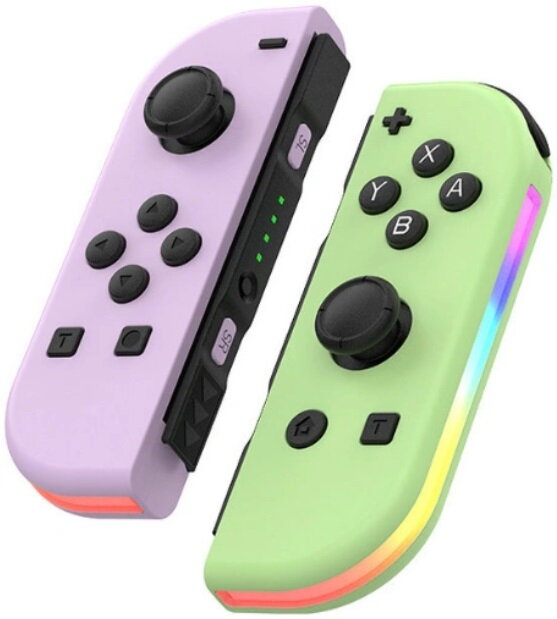 Nintendo Switch Joy-Con ovladač RGB růžovo-zelený V2 Nintendo Switch Joy-Con ovladač RGB růžovo-zelený V2