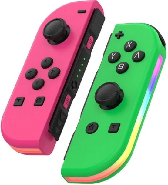 Nintendo Switch Joy-Con ovladač RGB růžovo-zelený Nintendo Switch Joy-Con ovladač RGB růžovo-zelený