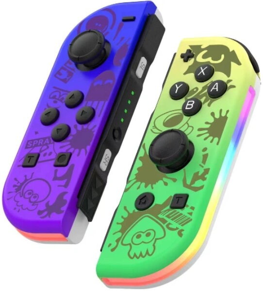 Nintendo Switch Joy-Con ovladač RGB squid Nintendo Switch Joy-Con ovladač RGB squid