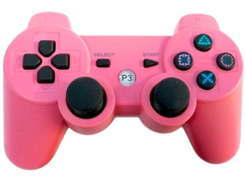 Ovládač PS3 Bluetooth rúžový