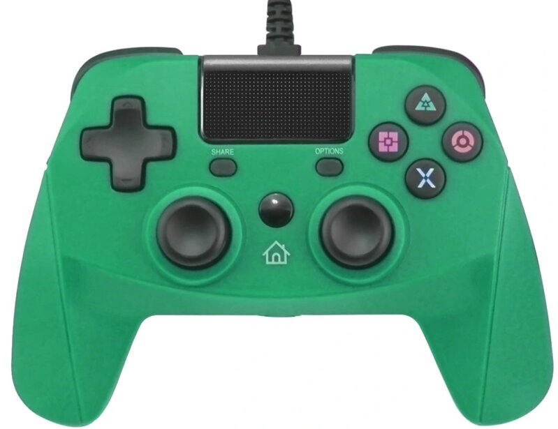 PS4 kabelový ovladač zelený PS4 kabelový ovladač zelený