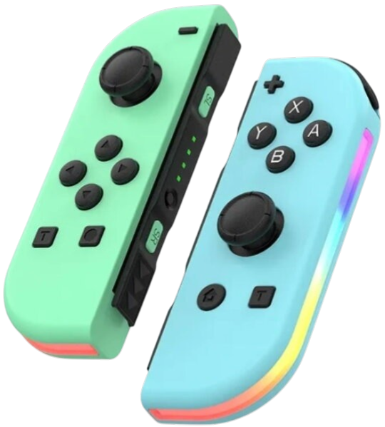 Nintendo Switch Joy-Con ovládač RGB zeleno-tyrkysový