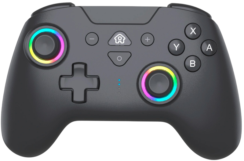 Nintendo Switch bezdrôtový ovládač čierny RGB