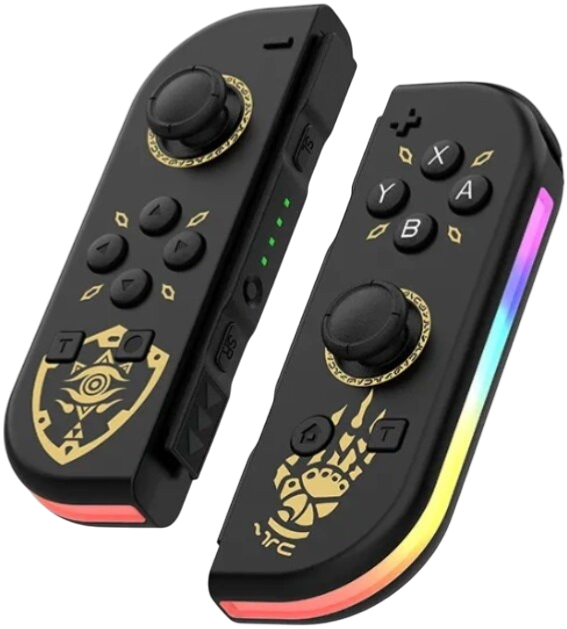 Nintendo Switch Joy-Con ovládač RGB čierno-zlatý