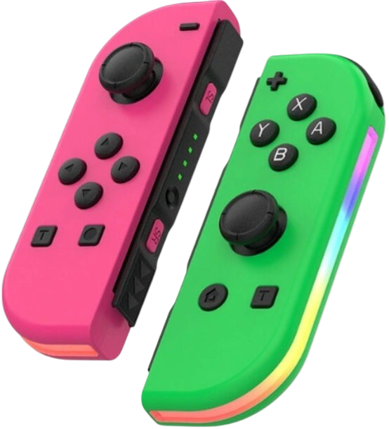 Nintendo Switch Joy-Con ovládač RGB ružovo-zelený