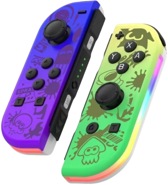 Nintendo Switch Joy-Con ovládač RGB Squid
