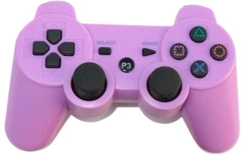 Ovládač PS3 Bluetooth fialový