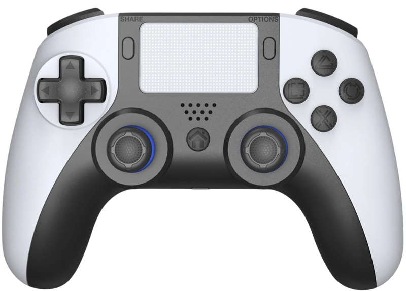 PS4 bezdrôtový ovládač šedo–čierny