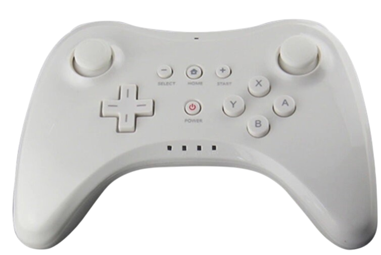 WII U bezdrôtový ovládač biely