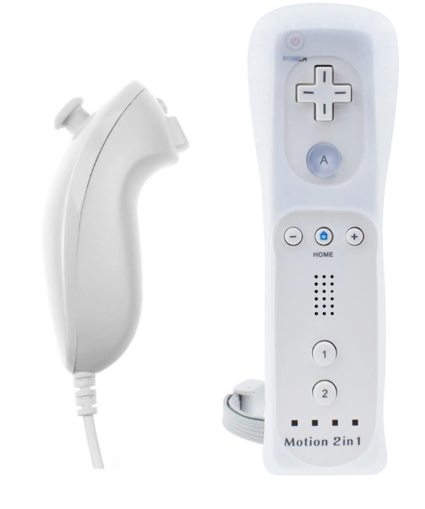 Wii Remote Controller + Nunchuck bílý Wii Remote Controller + Nunchuck bílý