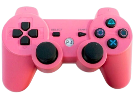 Ovládač PS3 Bluetooth rúžový