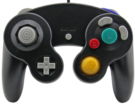 Gamecube ovladač černý