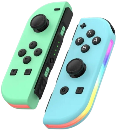 Nintendo Switch Joy-Con ovládač RGB zeleno-tyrkysový
