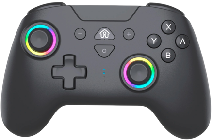 Nintendo Switch bezdrôtový ovládač čierny RGB