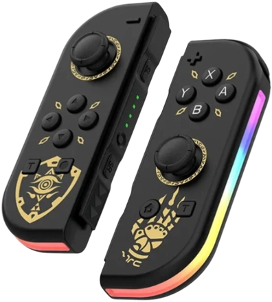 Nintendo Switch Joy-Con ovládač RGB čierno-zlatý