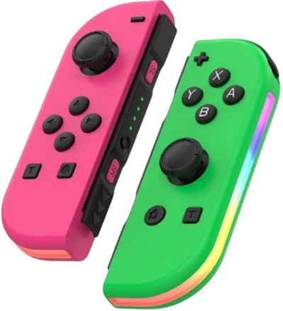 Nintendo Switch Joy-Con ovládač RGB ružovo-zelený