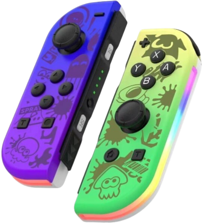 Nintendo Switch Joy-Con ovládač RGB Squid