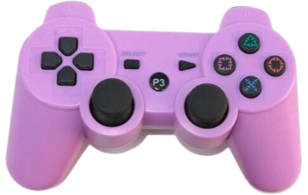 Ovládač PS3 Bluetooth fialový