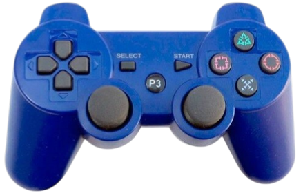 Ovládač PS3 Bluetooth modrý