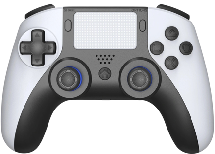 PS4 bezdrôtový ovládač šedo–čierny