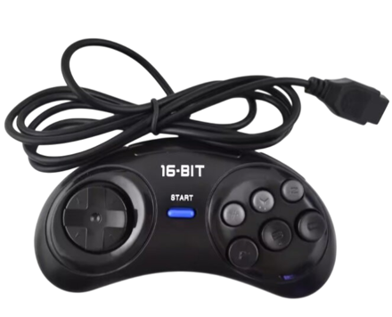 Sega megadrive 1 a megadrive 2 ovladač