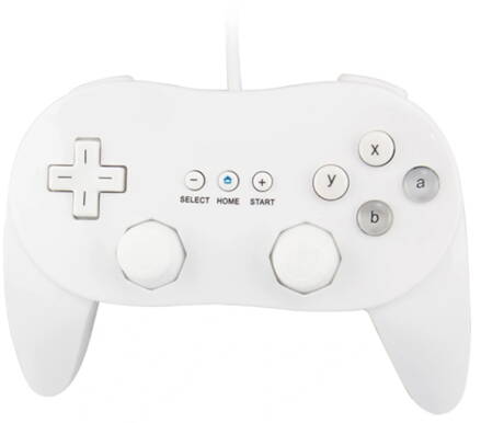 Ovládač Wii / WiiU Expert biely