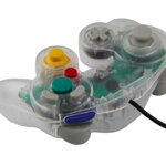  Gamecube ovladač čirý transparentní