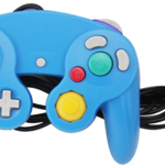 Gamecube ovladač modrý