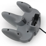 N64 šedý ovladač
