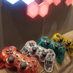Ovladač PS2 kabelový čirý crystal Ovladač PS2 kabelový čirý crystal