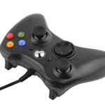 Xbox 360 kabelový ovladač černý Xbox 360 kabelový ovladač černý