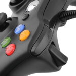 Xbox 360 kabelový ovladač černý Xbox 360 kabelový ovladač černý