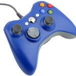 Xbox 360 kabelový ovladač modrý Xbox 360 kabelový ovladač modrý