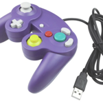 USB Gamecube kabelový ovladač pro PC - fialový
