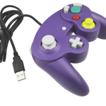USB Gamecube kabelový ovladač pro PC - fialový